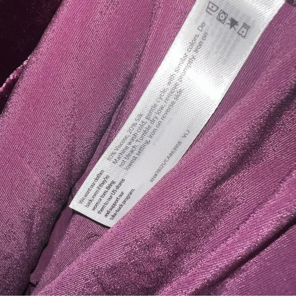 Eileen Fisher Velvet Crew Neck Dress - Picture 8 of 9